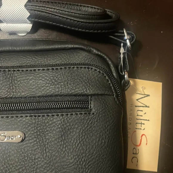 Multi Sac Dynamic Mini Crossbody Bag Black Nee With Tag - Picture 6 of 7